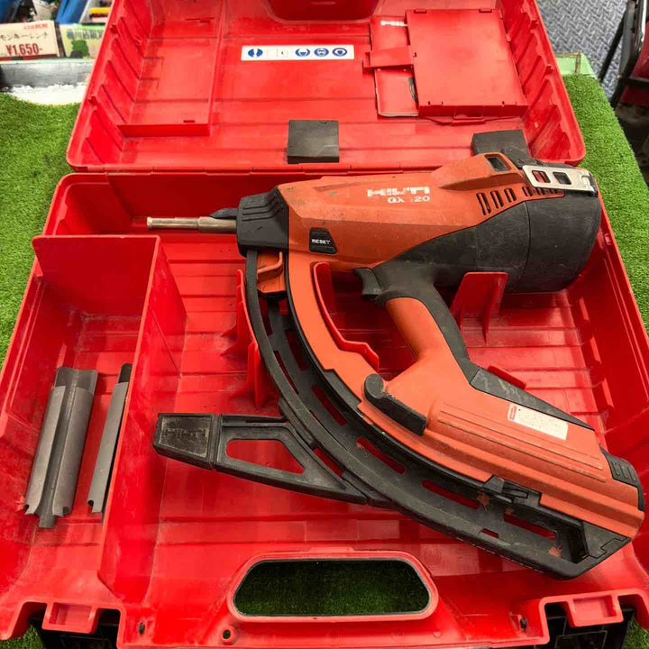 【ジャンク品・不動】 ヒルティ HILTI ガス式鋲打機 GX120 レストアベース 部品取り　【桶川店】