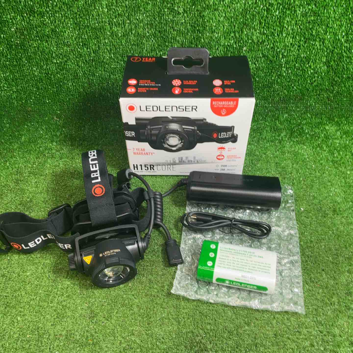 Ledlenser H15R Work ヘッドライト 本体　LED 中古 中古品】 LED LENSER レッドレンザー H15R Work LEDヘッドライト