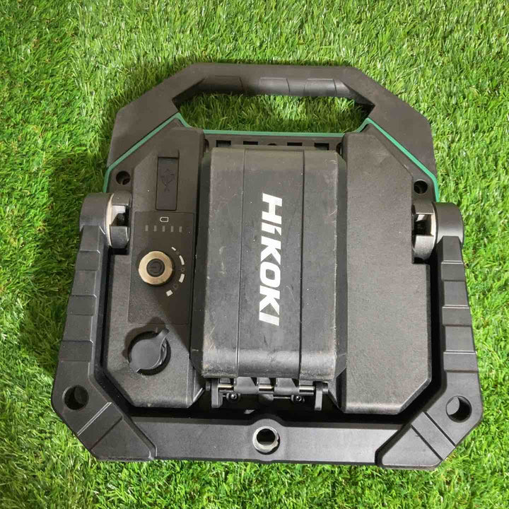 【中古品】◇HiKOKI(ハイコーキ) 旧日立工機 18V コードレス LED ワークライト 最大10,000lm ダイヤル式調光機能付き 蓄電池・充電器別売り UB18DD(NN)　本体のみ【戸田店】