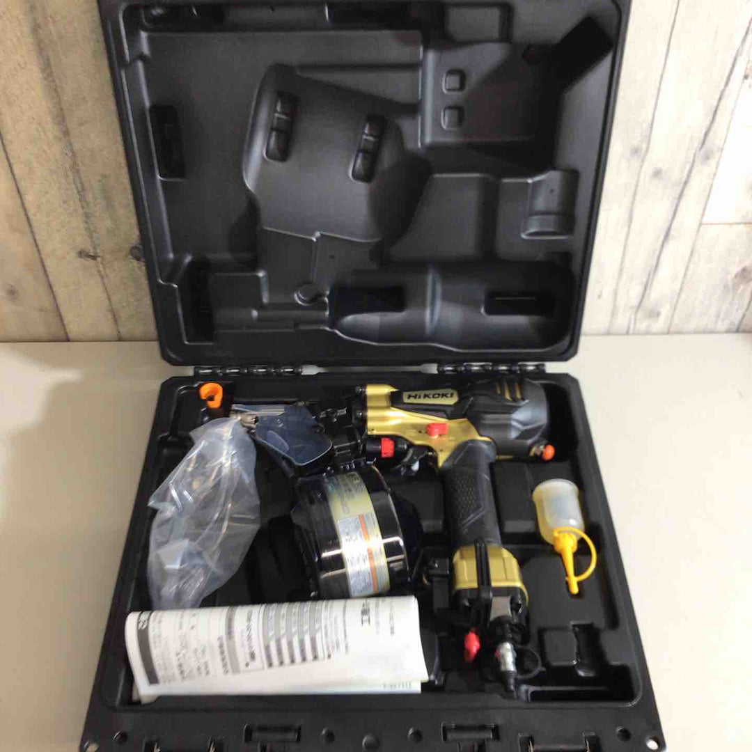 【未使用品】★ハイコーキ(HIKOKI ※旧:日立工機) 高圧エア釘打ち機 NV50HR(S)【戸田店】