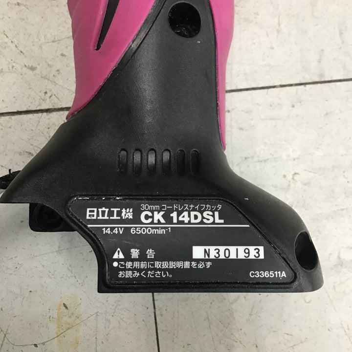 【中古品】ハイコーキ/HIKOKI ※旧:日立工機  14.4Vコードレスナイフカッタ CK14DSL(LSCK) 【鴻巣店】