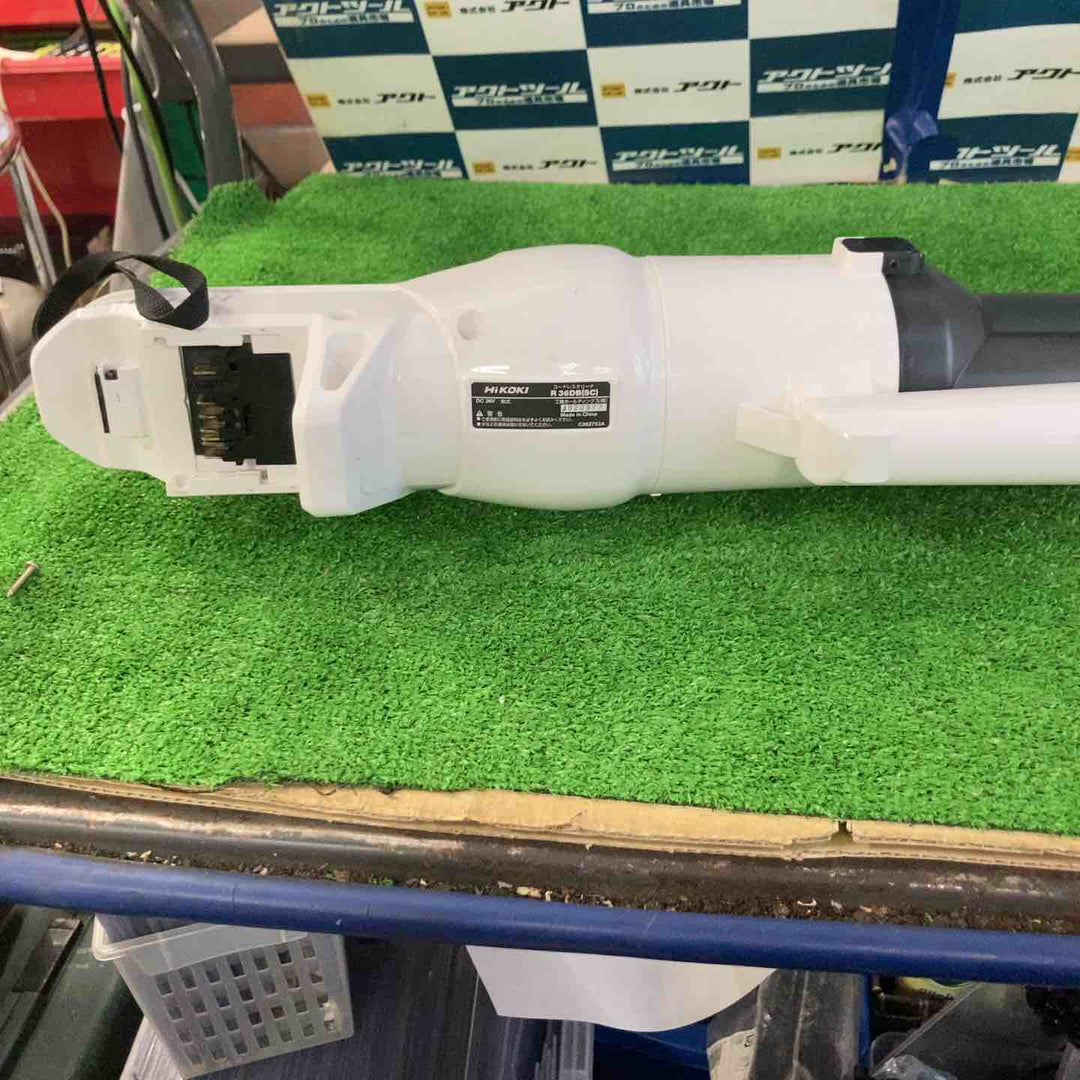 ★ハイコーキ(HIKOKI ※旧:日立工機) コードレスクリーナー R36DB(SC)(NN)【草加店】