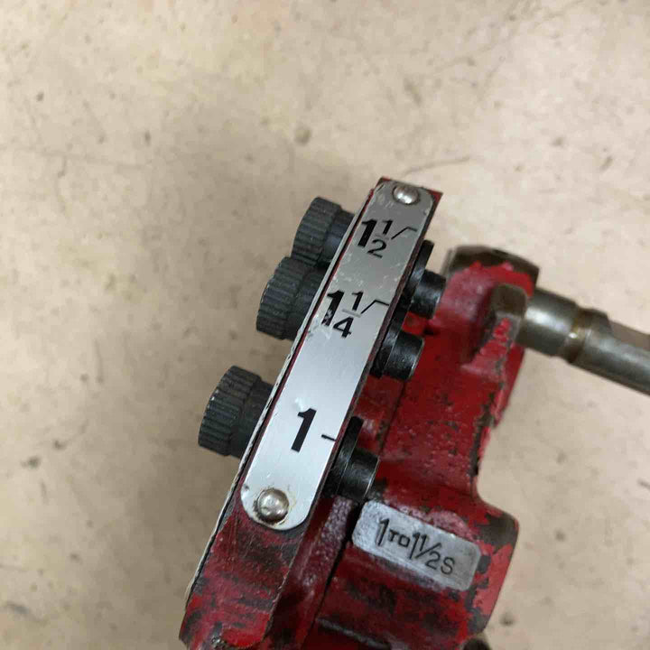 【店頭受取り限定】 【中古品】 レッキス(REX) ねじ切り機 N40A3 N40AⅢ 分解洗浄済 15A～40A ダイヘッド2個付属 【東大和店】