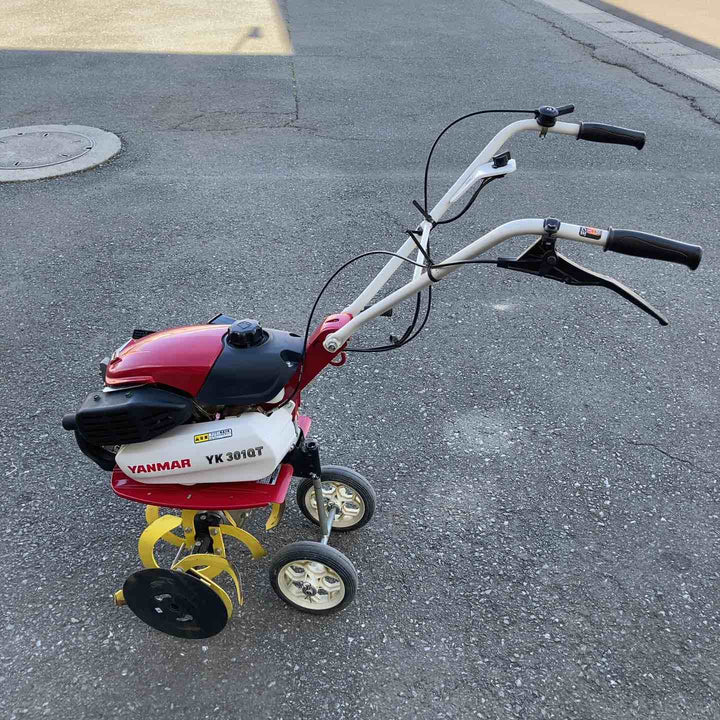 【店頭受取り限定】ヤンマー(YANMAR) ミニ耕うん機 YK301QT(標準仕様)タイヤ付き【鴻巣店】