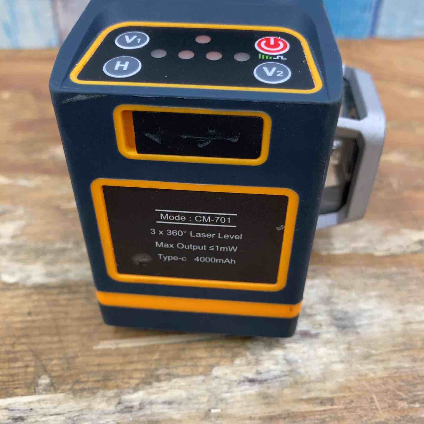 CIGMAN CM-701 グリーンレーザー墨出し機 中古品 クリップ/ミニ