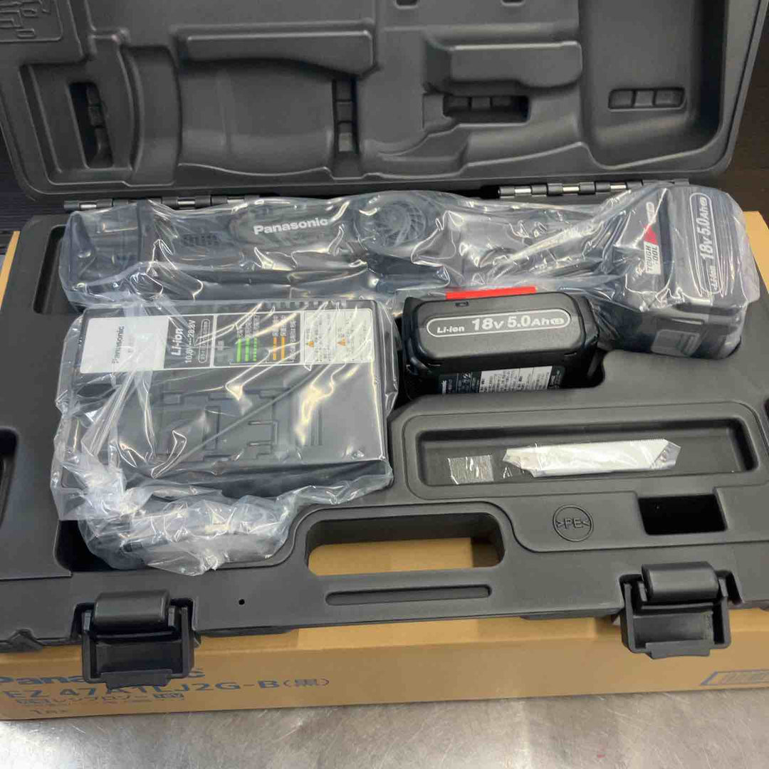 【未使用(店頭展示品)】パナソニック(Panasonic) 小型4段階フレキシブルレシプロソー EZ47A1LJ2G-B【東大和店】