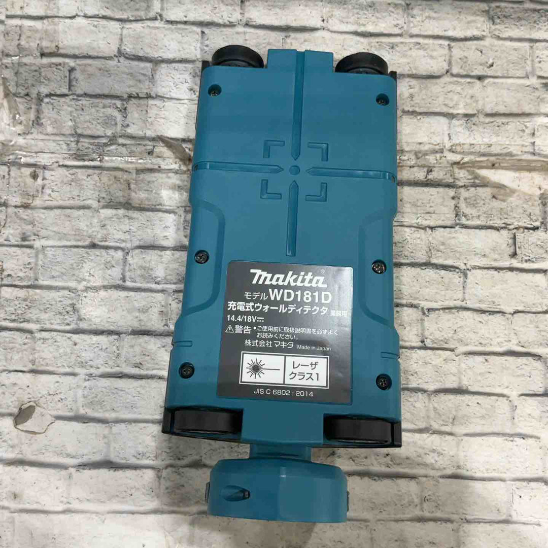 ★マキタ(makita) コードレスウォールディテクタ コンクリート探知機 WD181DZK【川口店】