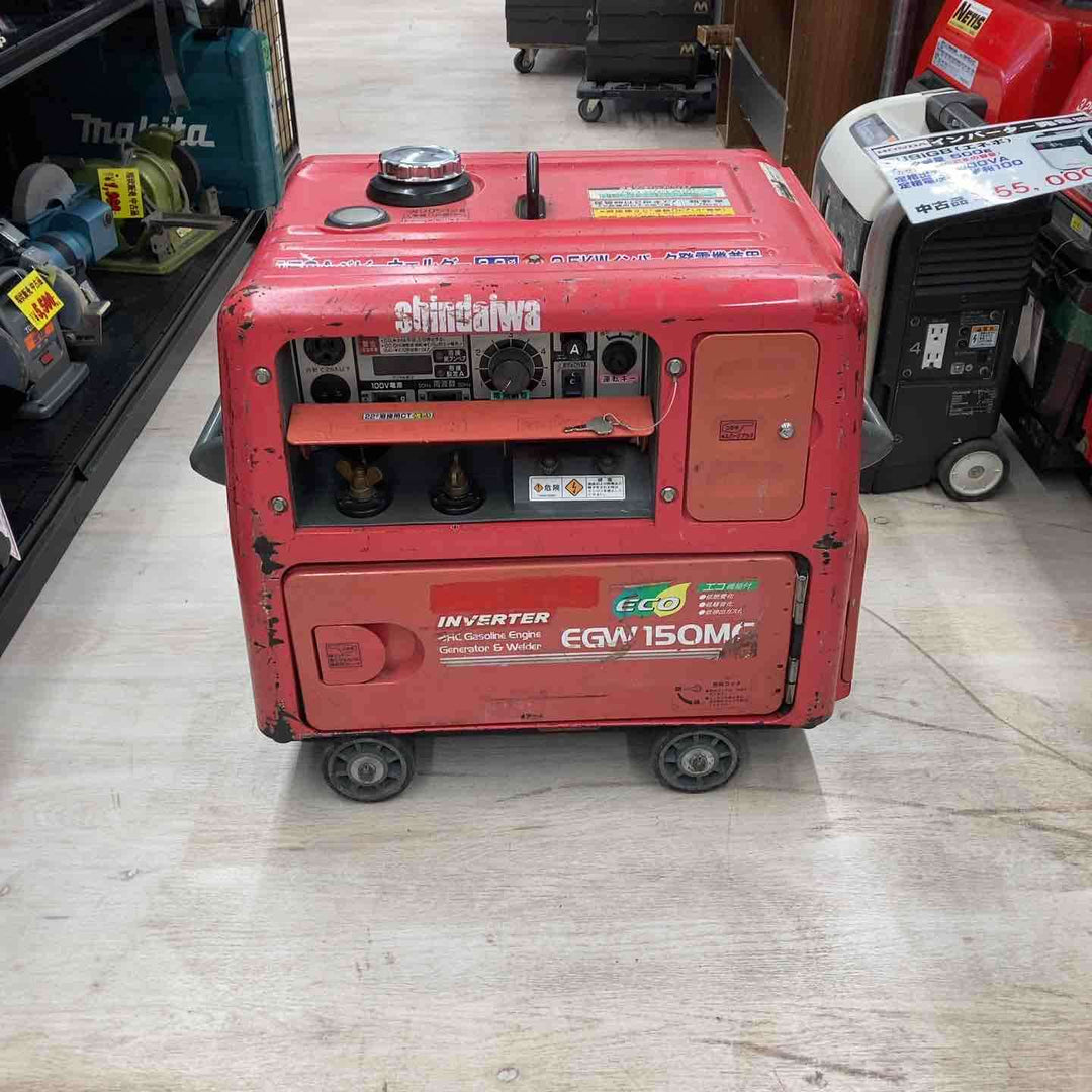 店頭受取り限定】新ダイワ エンジンウェルダー EGW150MC-i 動作確認 