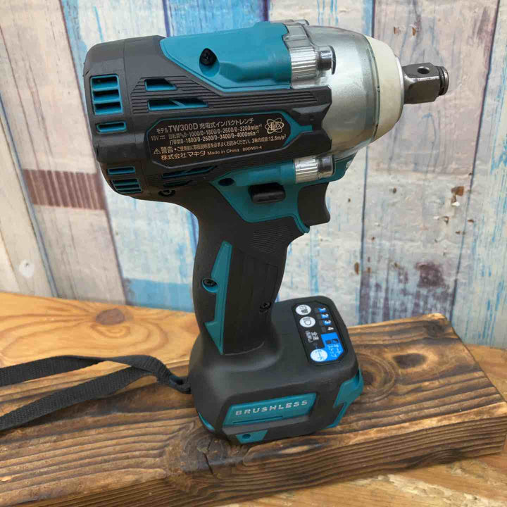 【美品】★マキタ(makita) コードレスインパクトレンチ TW300DRGX 18V フルセット【柏店】