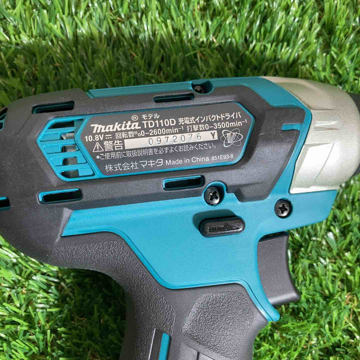 ☆マキタ(makita)10.8V コードレスインパクトドライバー TD110DZ 本体のみ【戸田店】