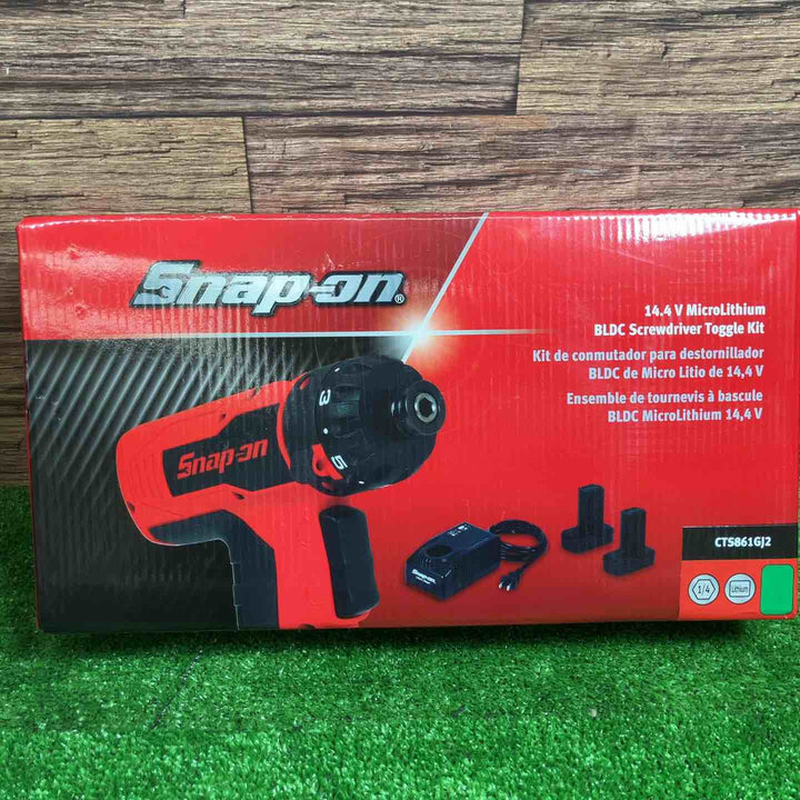 スナップオン/Snap-on コードレススクリュードライバ CTS861GJ2 グリーン【桶川店】
