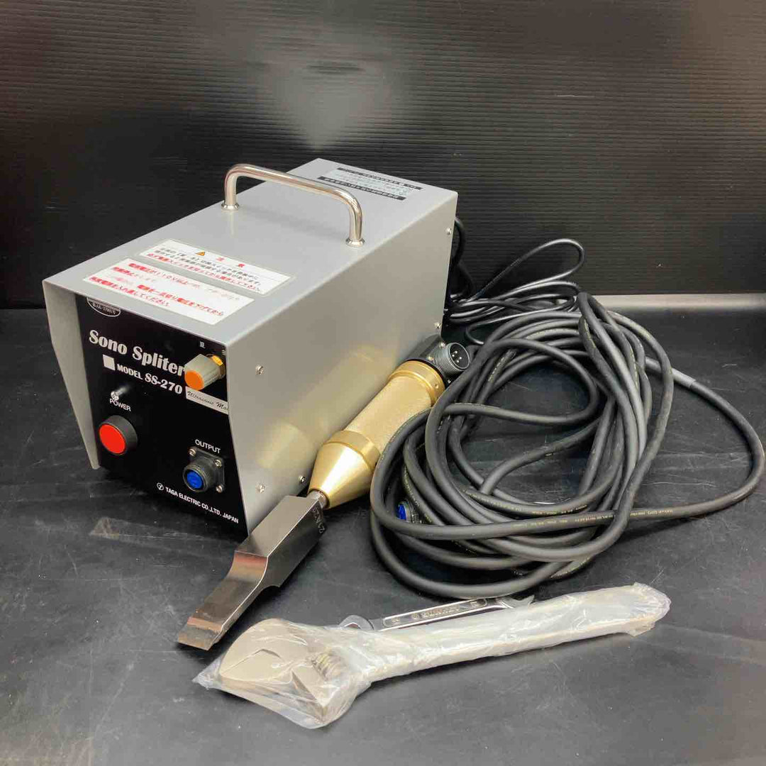 【美品】★多賀電気 超音波剥離機 ソノスプリッター SS-270【川越店】
