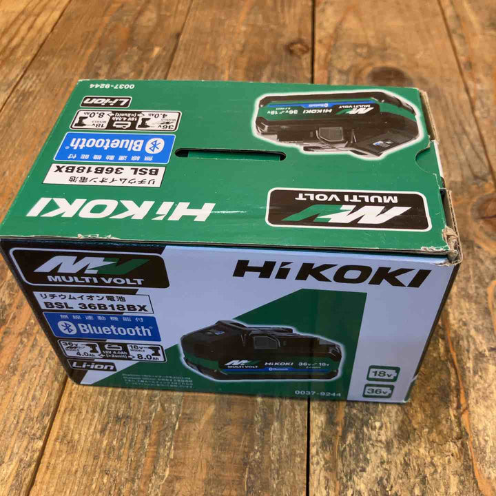 ハイコーキ(HIKOKI ※旧:日立工機) リチウムイオンバッテリー 36V/4.0Ah BSL36B18BX　2個セット【所沢店】