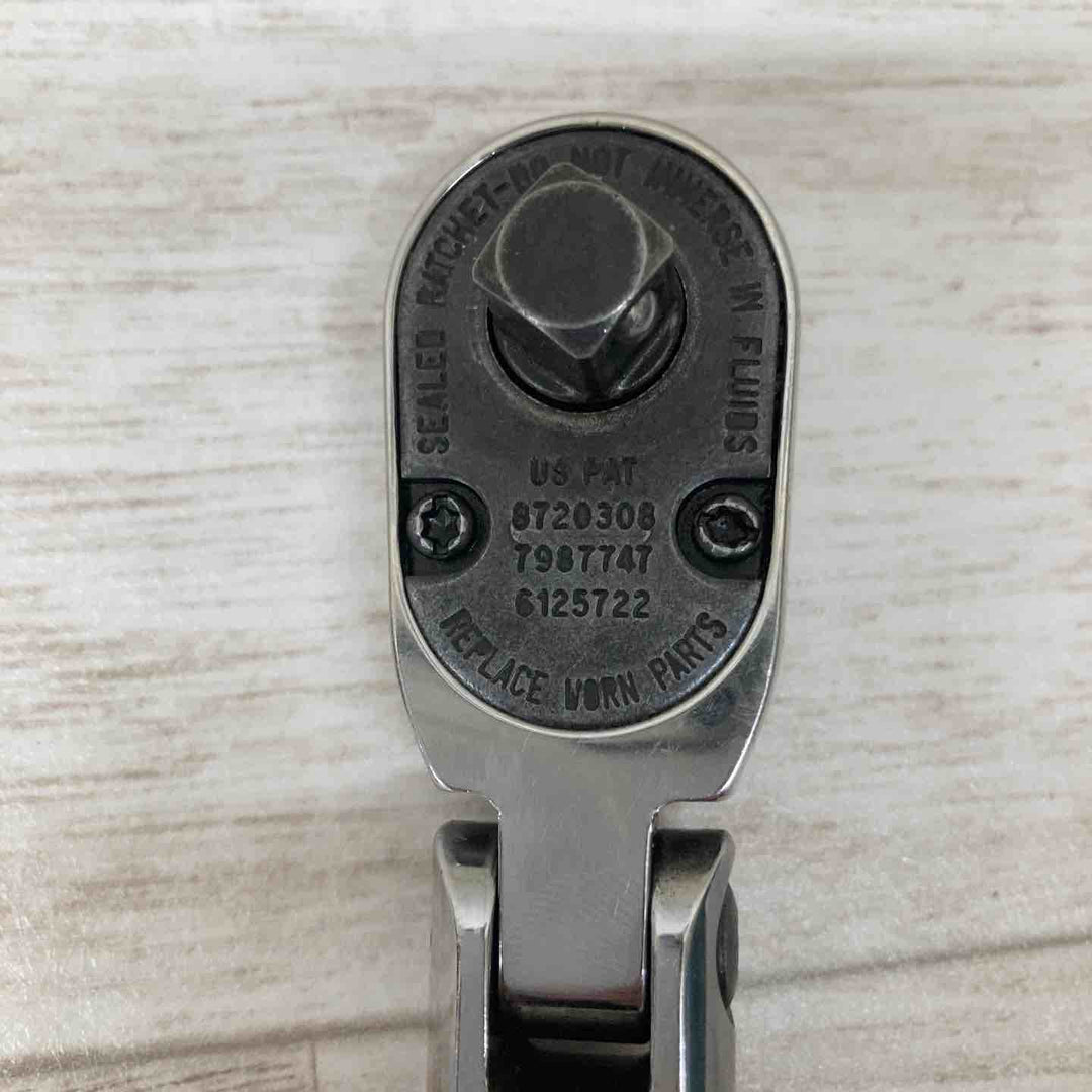 ★スナップオン(Snap-on) 3/8"スタッビフレックスヘッドラチェット FKF80A【柏店】