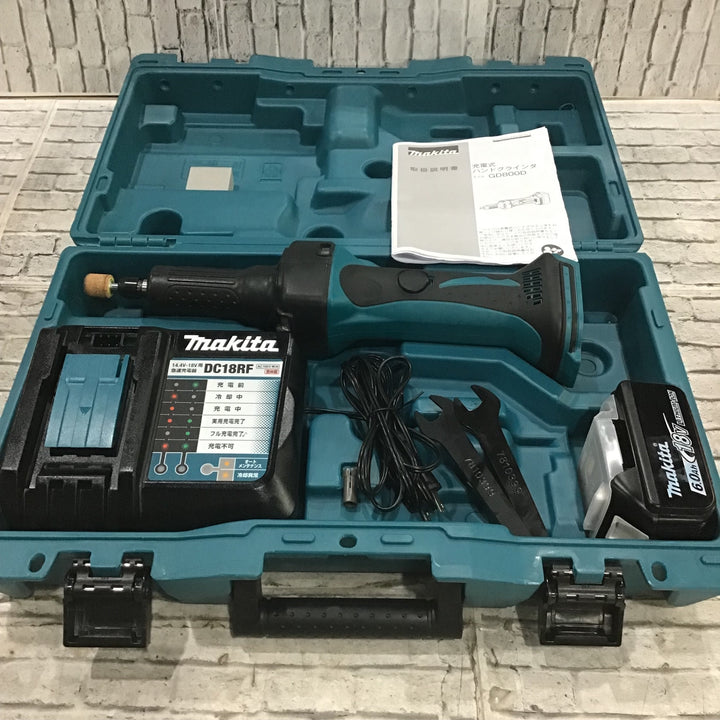 makita 充電式ハンドグラインダ GD800DRG【川口店】