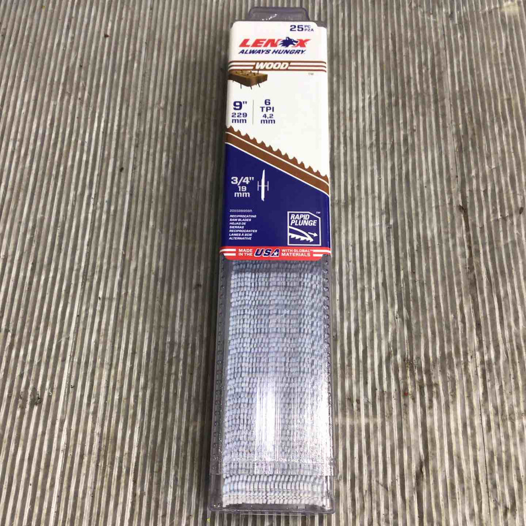 レノックス(LENOX)  20558B956R セーバーソーブレード 225mm  (25枚入)【草加店】