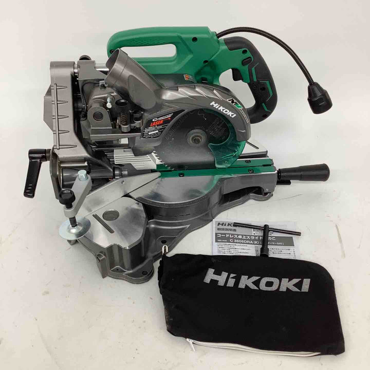★ハイコーキ(HIKOKI ※旧:日立工機) コードレス卓上スライド丸のこ C3606DRA(K)(NN)【狭山】