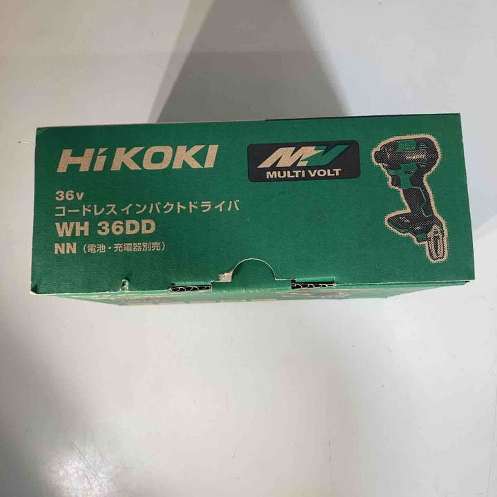 ★ハイコーキ(HIKOKI ※旧:日立工機) コードレスインパクトドライバ WH36DD(NNY)本体のみ【戸田店】
