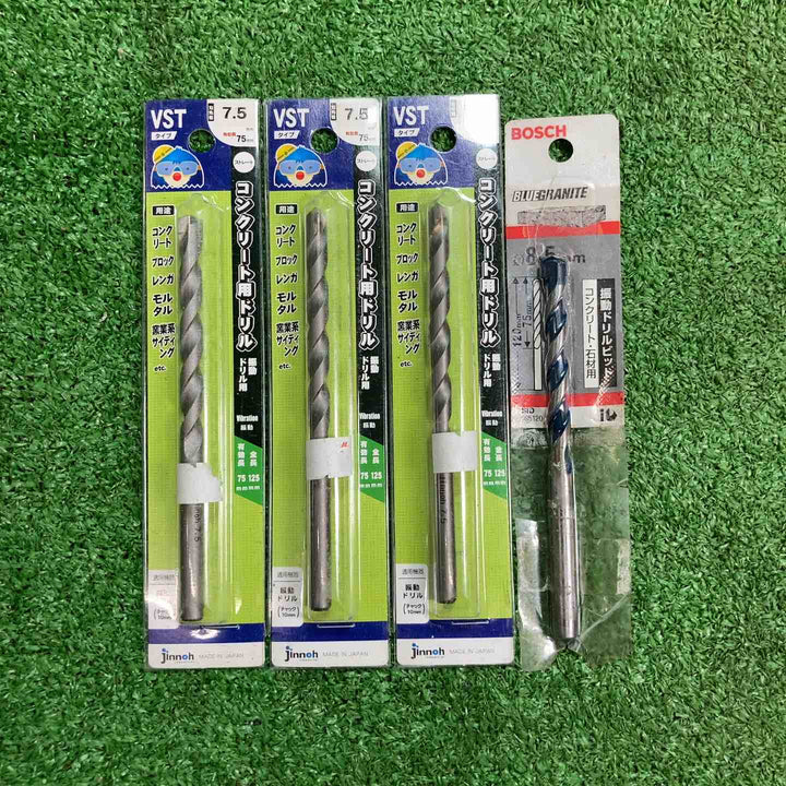ドリルパーツ　木工・鉄工・コンクリートビットなどまとめて 未使用 パケ割れあり まとめ売り【岩槻店】