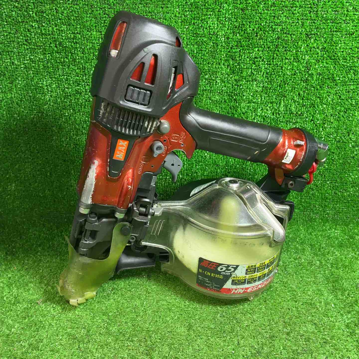 マックス(MAX) 高圧エア釘打ち機 HN-65N2(D)-G【藤沢店】 – アクト