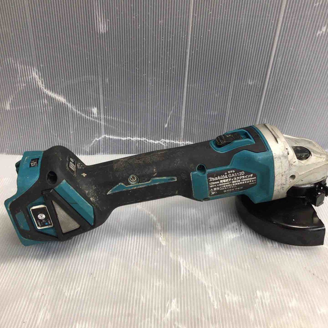 ☆マキタ(makita) 125mmコードレスディスクグラインダ GA512DZ【草加店】