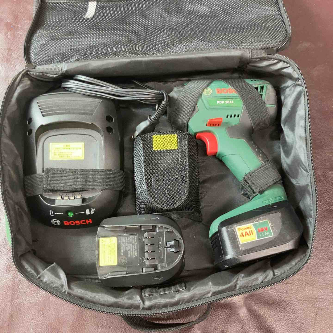【中古品】BOSCH(ボッシュ) 18Vバッテリーインパクトドライバー PDR18LIN フルセット+バッテリー1個付属【東大和店】