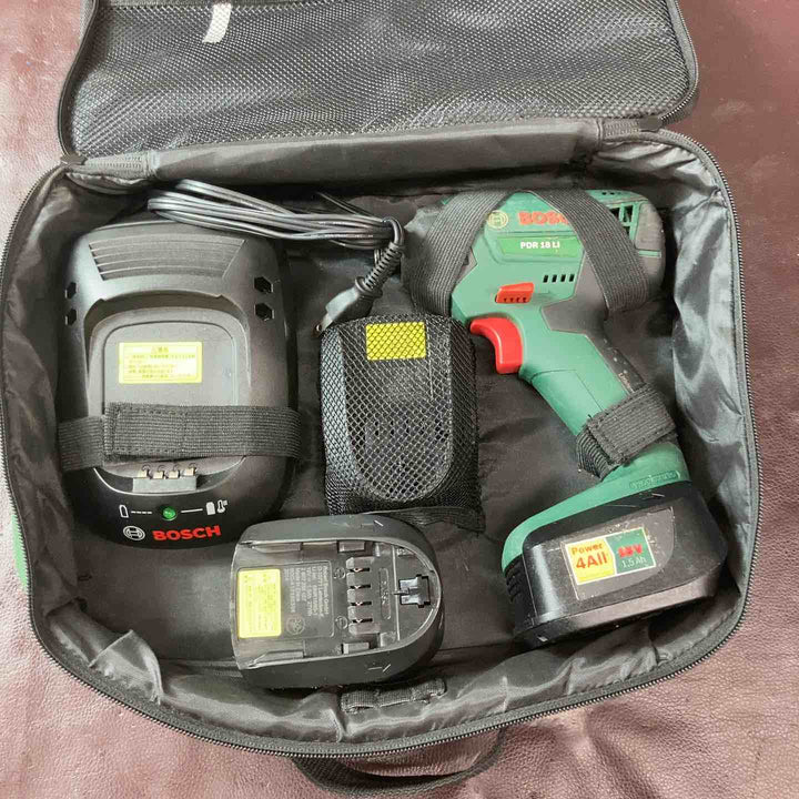 【中古品】BOSCH(ボッシュ) 18Vバッテリーインパクトドライバー PDR18LIN フルセット+バッテリー1個付属【東大和店】