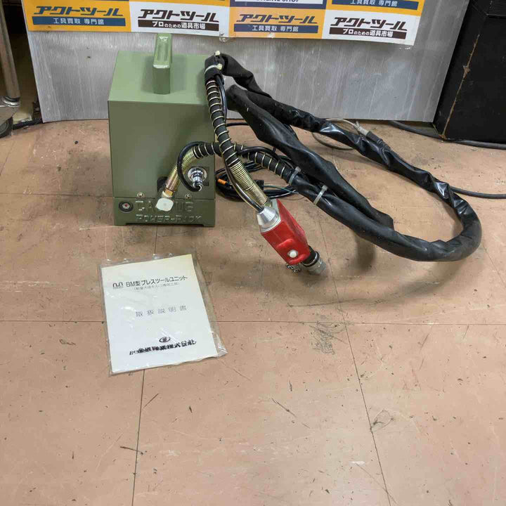 ベンカン プレス式締付工具700kg/cm2ポンプユニット SEP-15B【草加店】