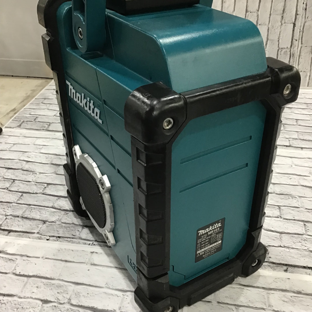 マキタ(makita) コードレスラジオ MR103【川口店】