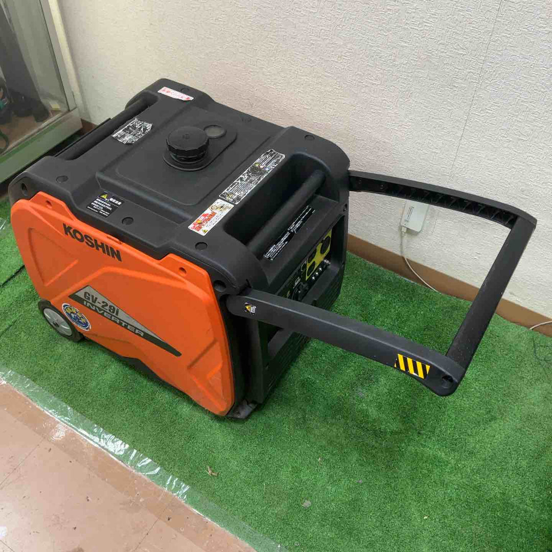 【店頭受取り限定】☆工進(KOSHIN) インバーター発電機 GV-29i【草加店】