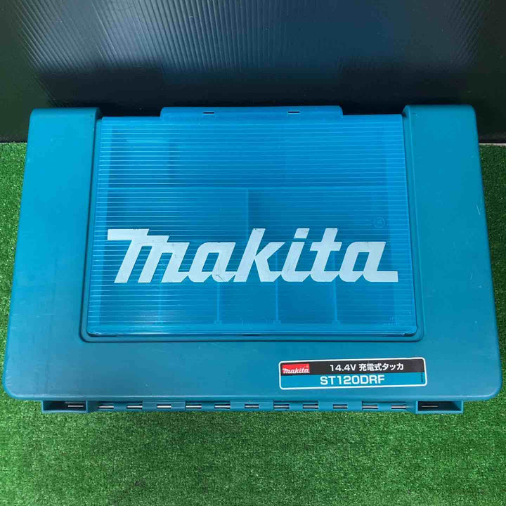 【美品】◇マキタ(makita) コードレスタッカ  ST120DRF ステープルおまけ付♪【岩槻店】