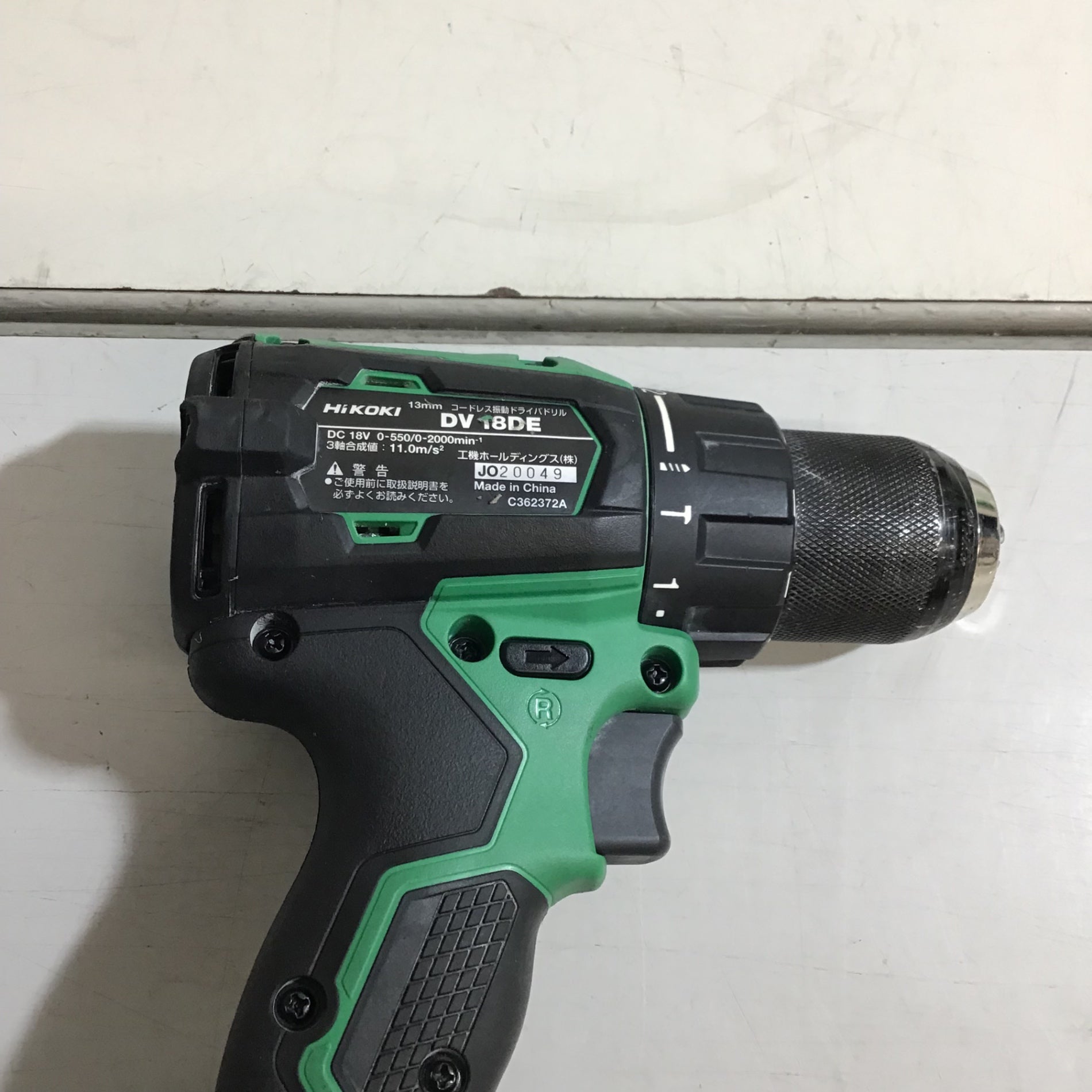 中古品】☆ハイコーキ HIKOKI 18V コードレスドリルドライバー DV18DE