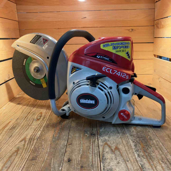 【中古品】新ダイワ(Shindaiwa) エンジンカッター スタンダードタイプ ECL7412S-CD【所沢店】