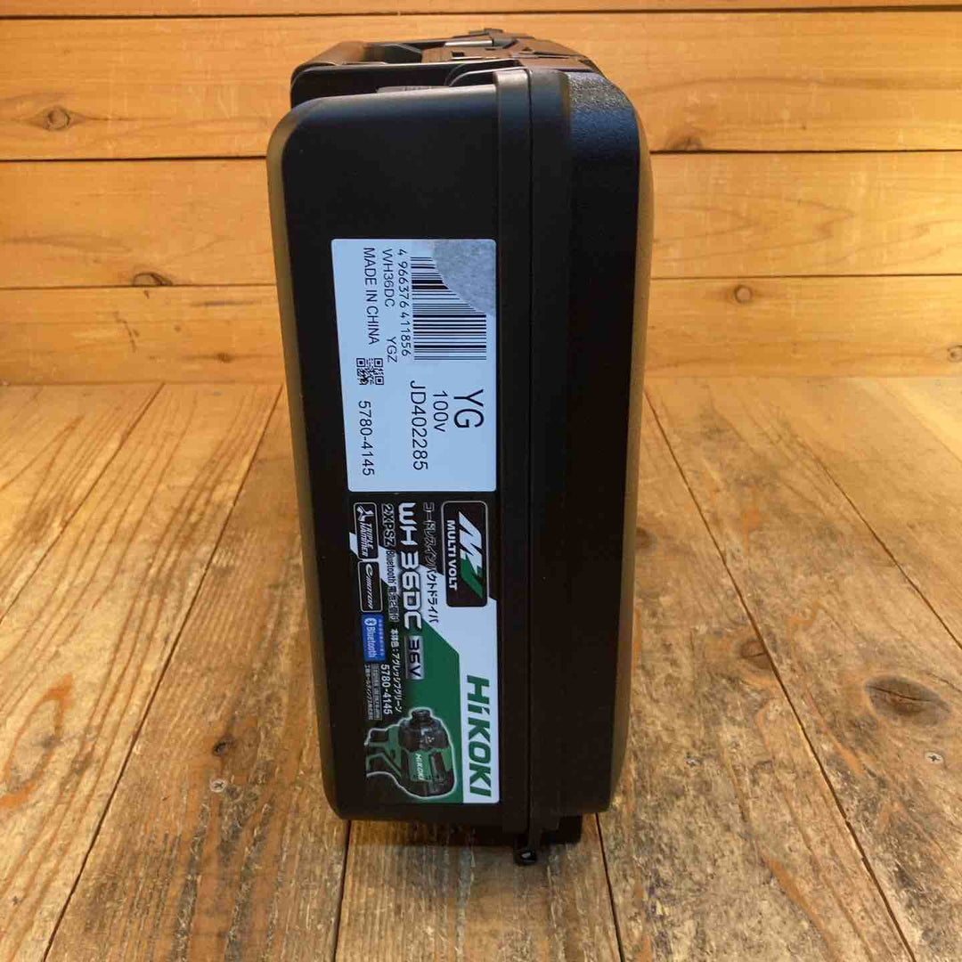 【未使用品】ハイコーキ(HIKOKI ※旧:日立工機) コードレスインパクトドライバー WH36DC(2XPSZ)(L)【所沢店】