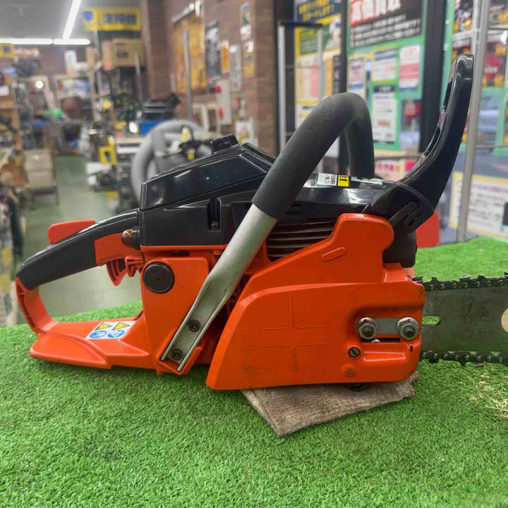 【中古・発送可！プロ向けモデル】　共立 KYORITZ エンジンチェンソー CSVE397 17インチ(42cm)仕様 ソーカバー欠品 【桶川店】