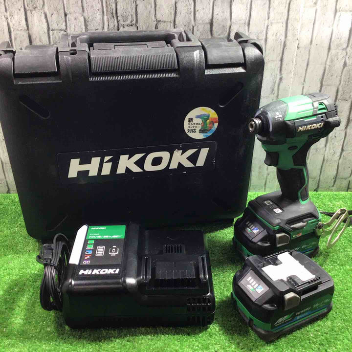 ★ハイコーキ(HIKOKI ※旧:日立工機) コードレスインパクトドライバー WH36DC(2XPSZ)(L)【川口店】
