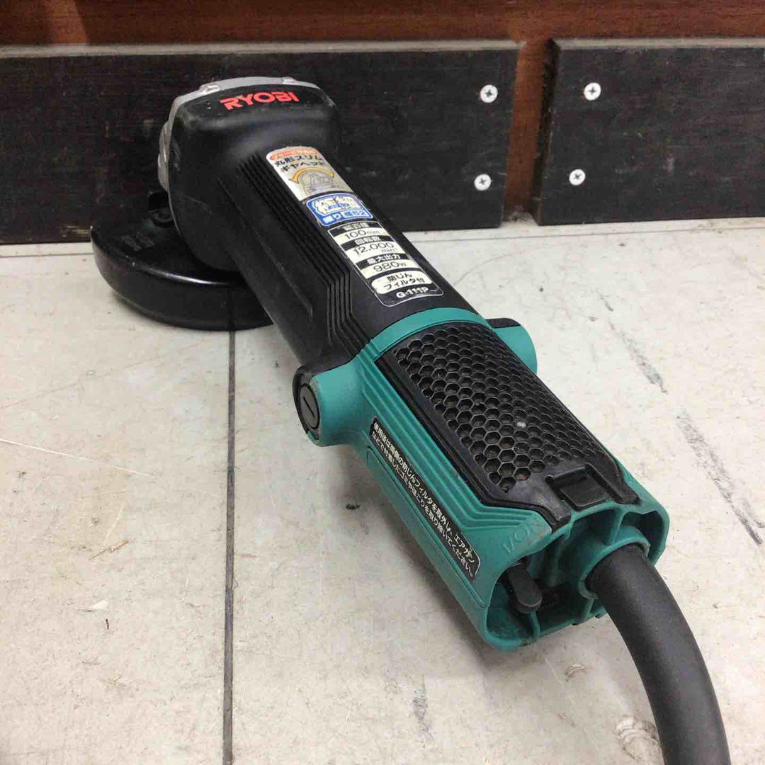 【中古品】 リョービ/RYOBI 100mm ディスクグラインダ G-111P 【鴻巣店】