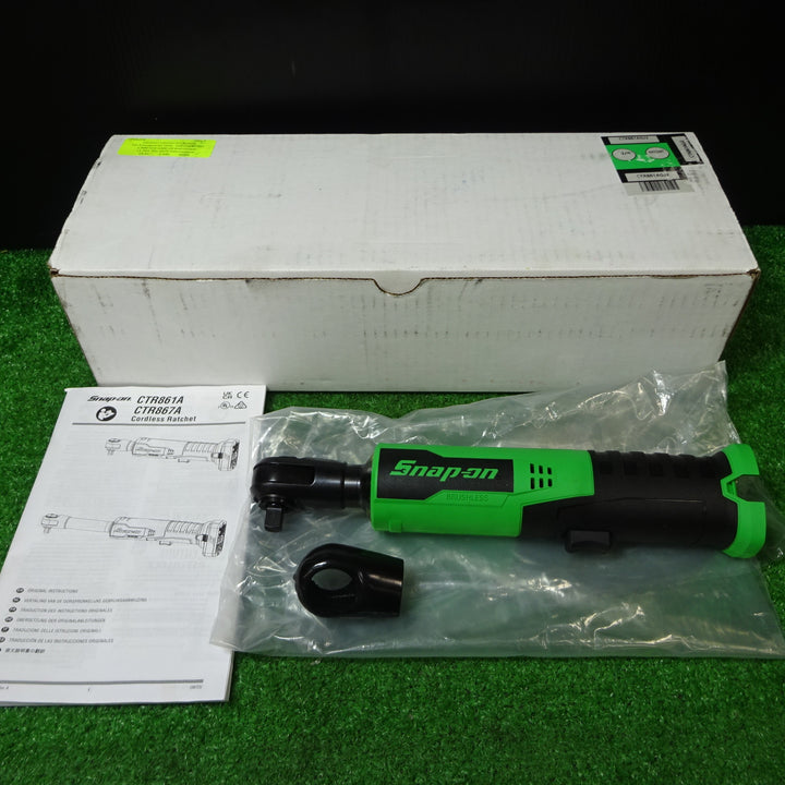 スナップオン/Snap-on 14.4V コードレスラチェット 本体のみ CTR861AGDB グリーン【岩槻店】