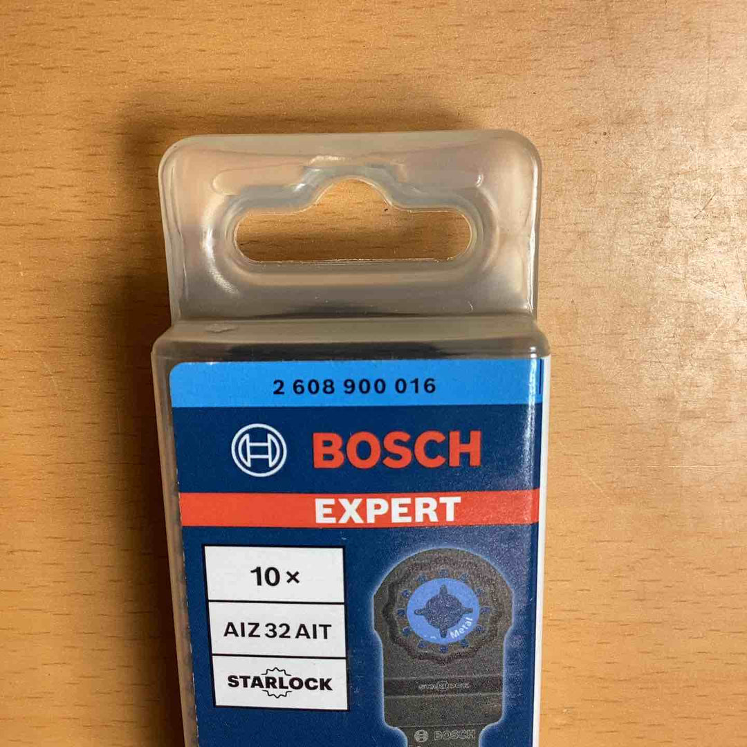 BOSCH マルチツールブレード (カットソー) スターロック 【金属用】 AIZ32AIT/10 2608900016 長持ち 硬質 金属 耐久性 頑丈 鉄筋 【越谷店】