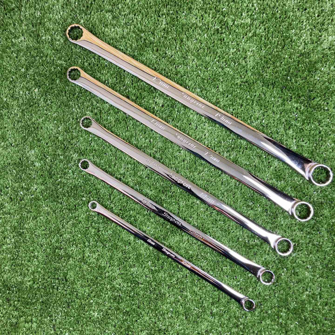 ▲スナップオン(Snap-on)Snap-on 両口メガネレンチ( XDHFM810・XDHFM1012・XDHFM1214・・XDHFM1417・XDHFM1719)　5本セット【川崎店】