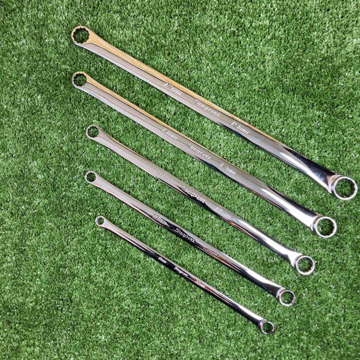 ▲スナップオン(Snap-on)Snap-on 両口メガネレンチ( XDHFM810・XDHFM1012・XDHFM1214・・XDHFM1417・XDHFM1719)　5本セット【川崎店】