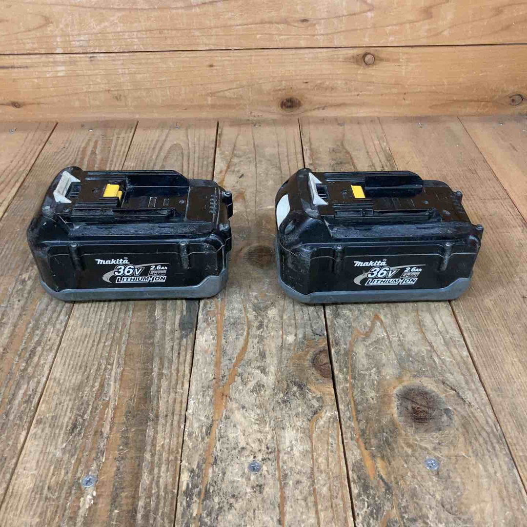 マキタ makita BL3626 36V2.6Ah リチウムイオンバッテリー *2(充電回数[300][120]) 充電器DC36RA 充電まで確認【所沢店】