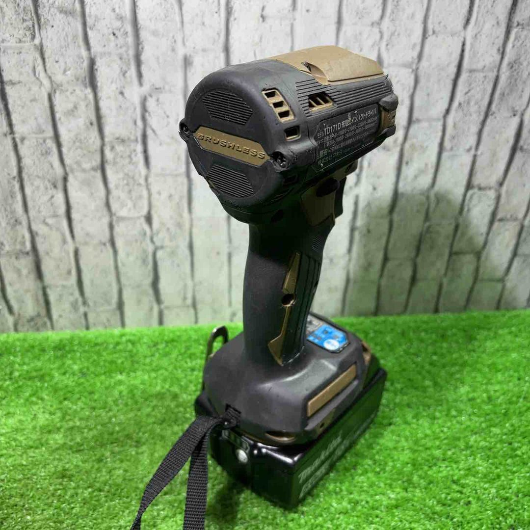 ★マキタ(makita) コードレスインパクトドライバー フルセット 18V TD171DGXAB【川口店】