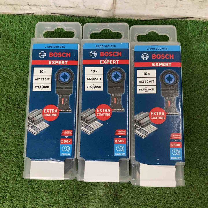 BOSCH マルチツールブレード (カットソー) スターロック 【金属用】 AIZ32AIT/10 2608900016【町田店】