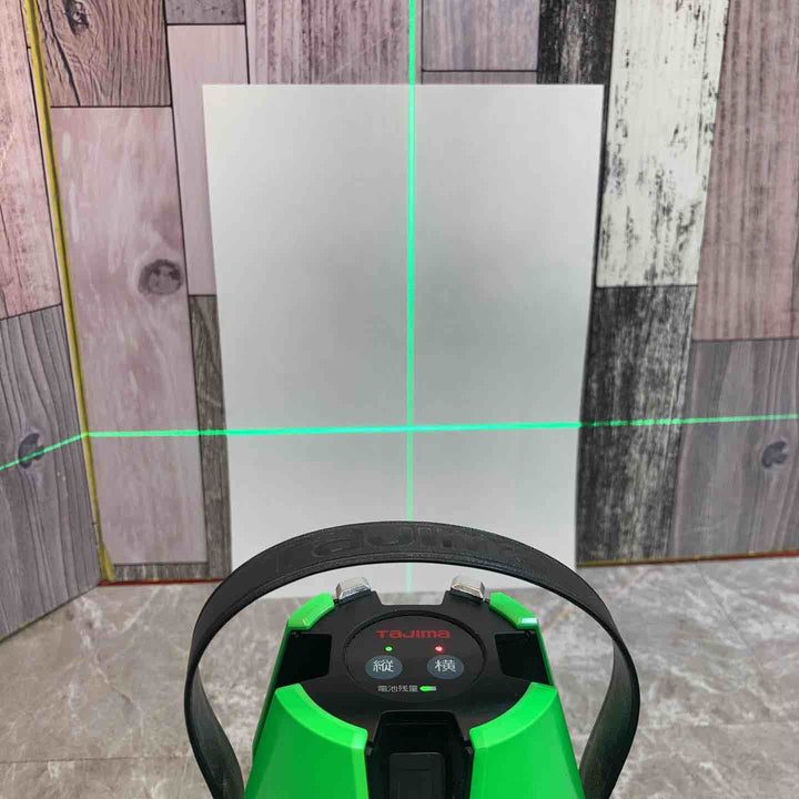 ◇タジマ(Tajima) グリーンレーザー墨出し器  ZERO G ゼロジ― KYR 矩・横・両縦 ZEROG-KYR【八潮店】