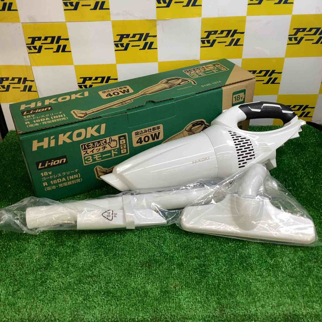 ◇ハイコーキ(HIKOKI ※旧:日立工機) コードレスクリーナ R18DA(NN)【越谷店】