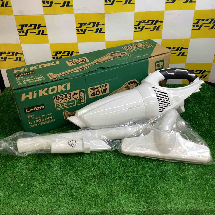 ◇ハイコーキ(HIKOKI ※旧:日立工機) コードレスクリーナ R18DA(NN)【越谷店】