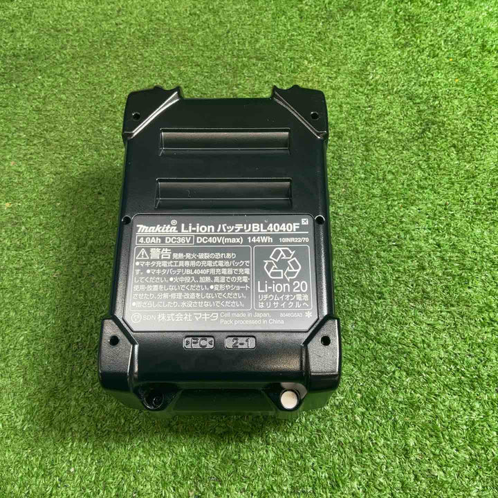 【未使用】 マキタ(makita) リチウムイオンバッテリー 40Vmax/4.0Ah BL4040F 【藤沢店】