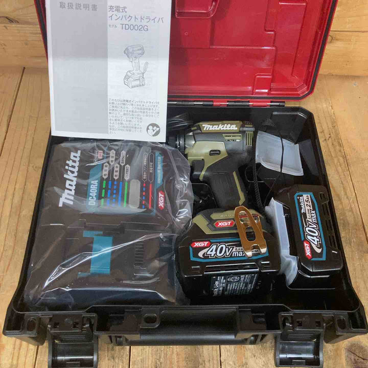 特価！【未使用品】★マキタ(makita) コードレスインパクトドライバー TD002GRDXO【所沢店】