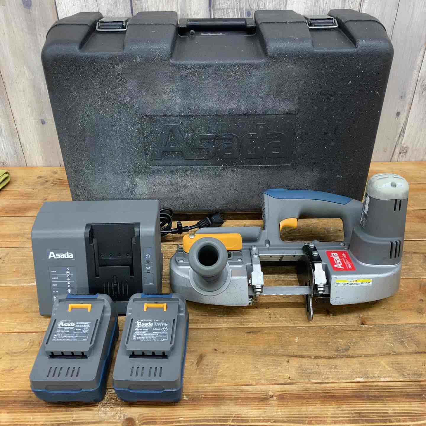 702 充電式バンドソー Asada アサダ H60 中古品 2026年最新】Yahoo!オークション -アサダ 充電式バンドソーの中古品